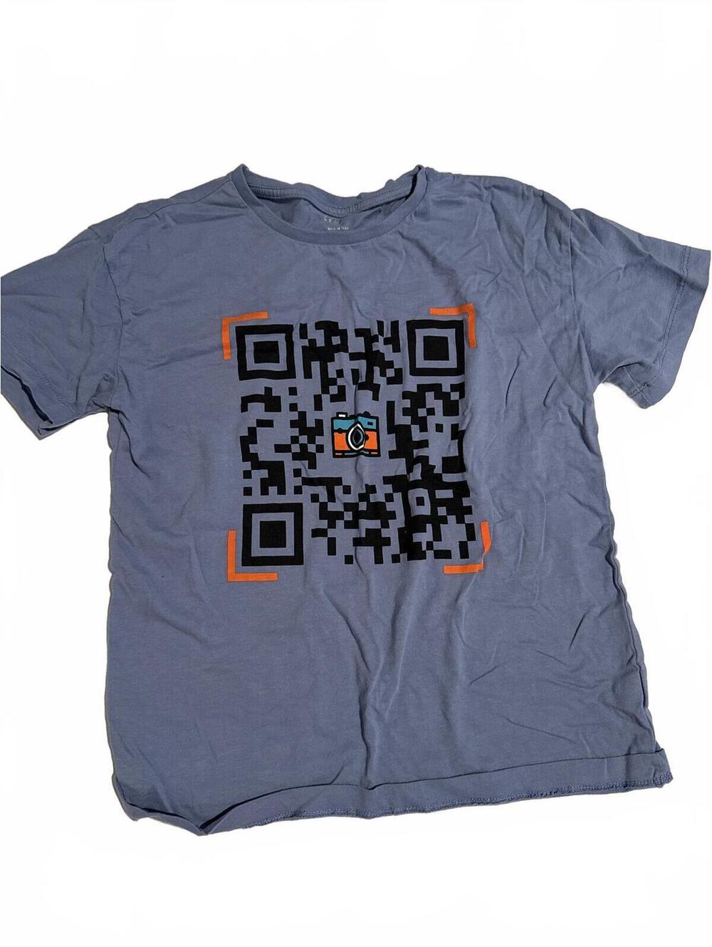 Kidpik QR Code Graphic Tee - Kids Large